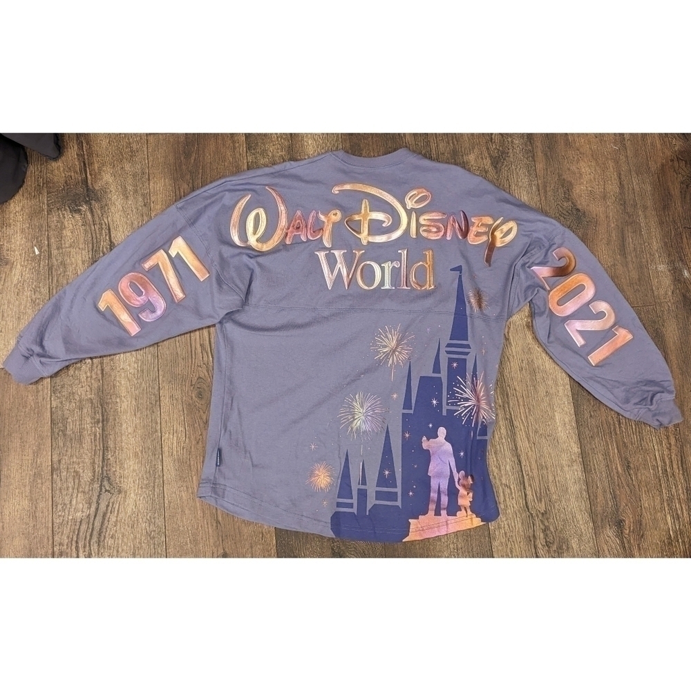 Disney Walt Disney World 50th Anniversary Oct 1 2021 Spirit Jersey RARE